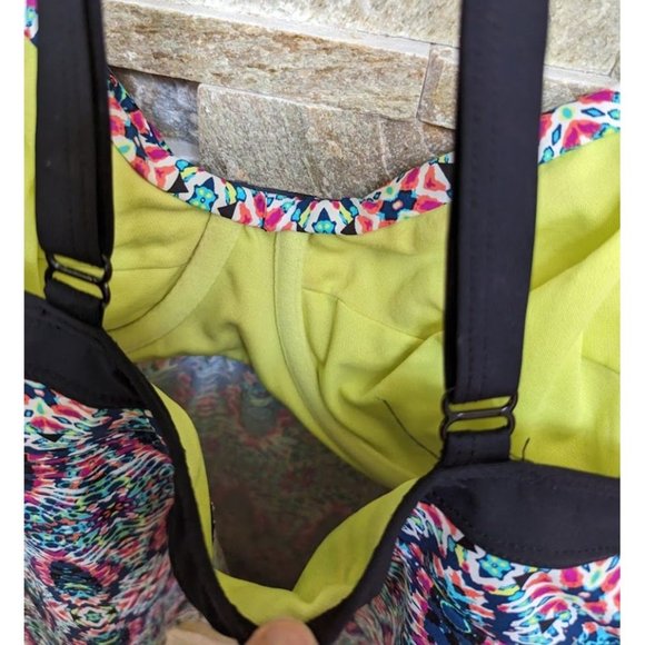 Title Nine Tankini Adjustable Racerback Straps Underwire Lined 38C - Picture 3 of 6